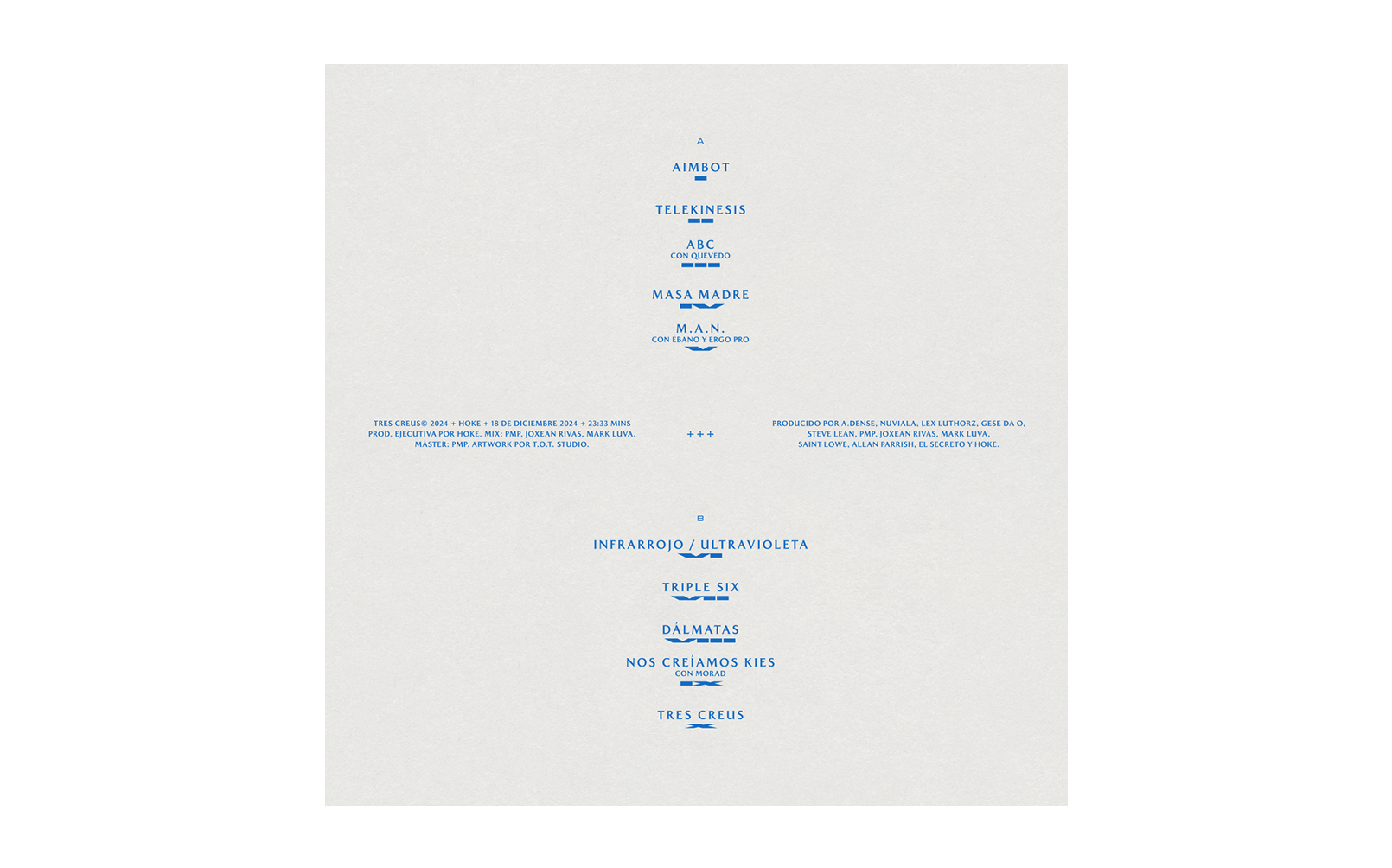 VINILO - TRES CREUS